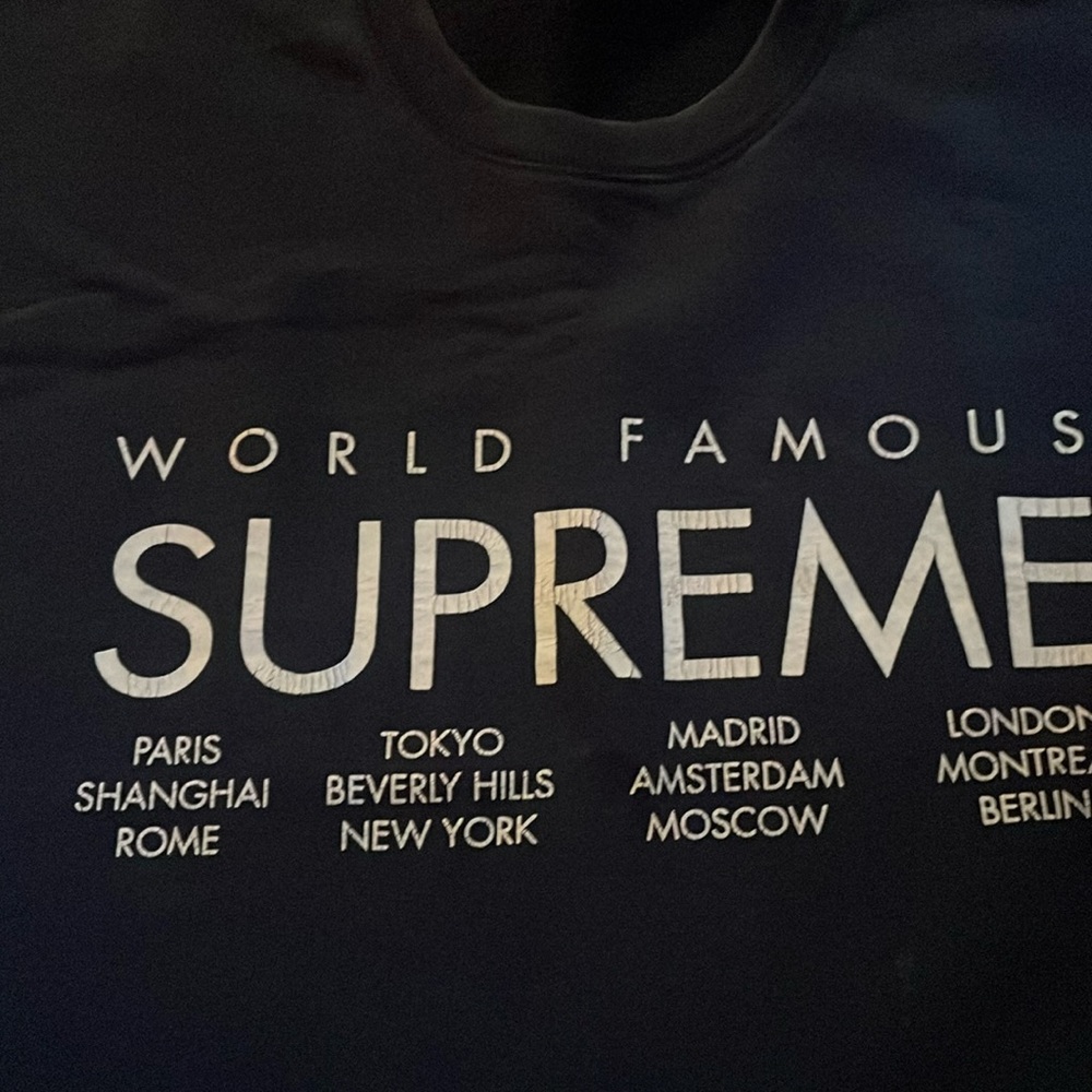 Vintage supreme swearshirt